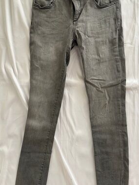 DL1961 Men's Skinny Jeans in Gray Wash